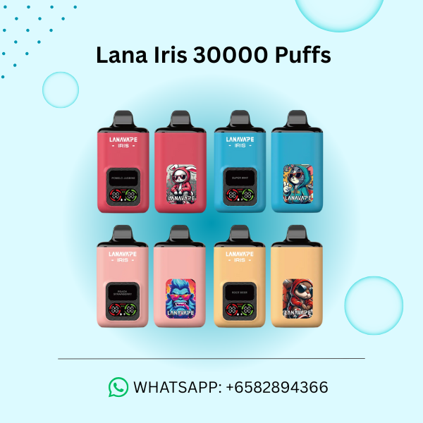 Lana Iris 30000 Puffs SingaporeVapeLanaVapeSg Lana Iris 30000 Puffs SingaporeVapeLanaVapeSg