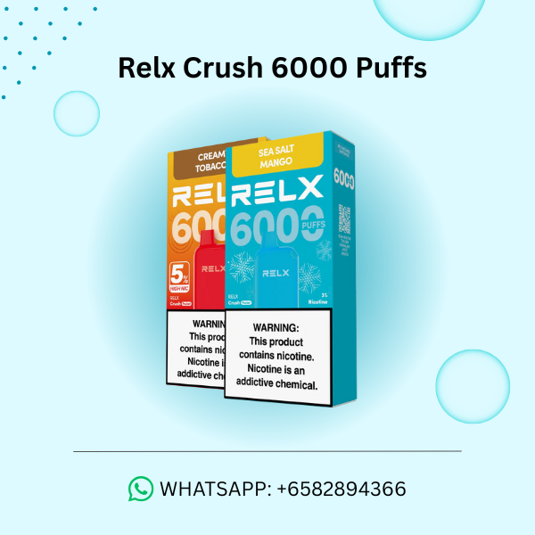 Relx Crush 6000 Puffs